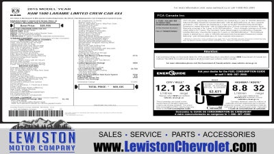 2015 RAM 1500 Laramie Longhorn