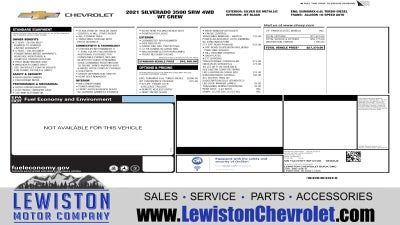 2021 Chevrolet Silverado 3500 HD WT