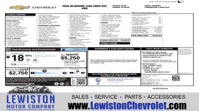 2026 Chevrolet Silverado 1500 RST