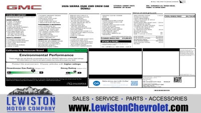 2026 GMC Sierra 2500 HD Denali
