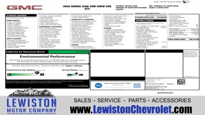 2026 GMC Sierra 3500 HD AT4