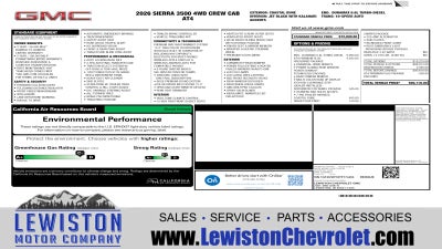 2026 GMC Sierra 3500 HD AT4