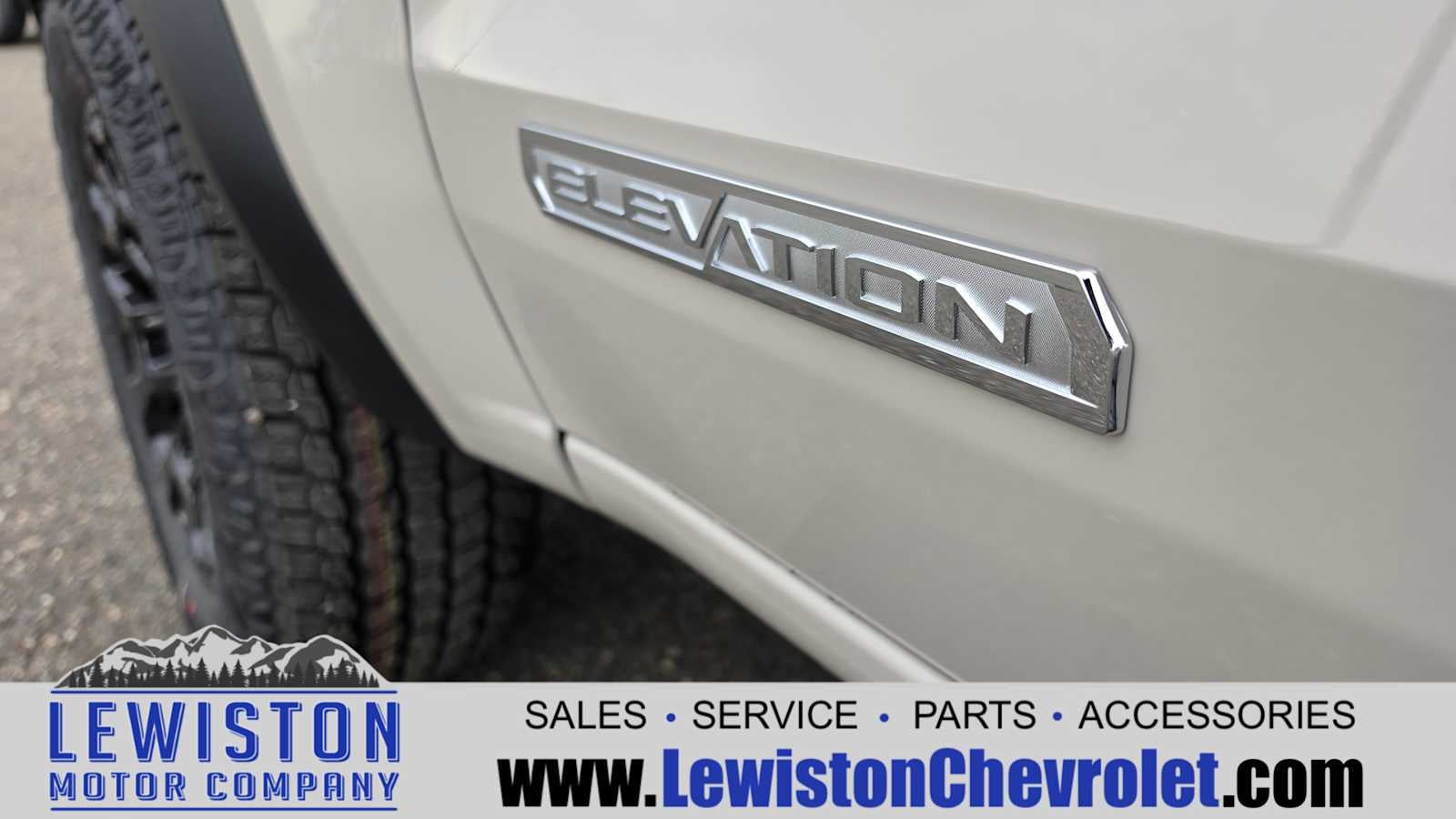 2026 GMC Canyon Elevation