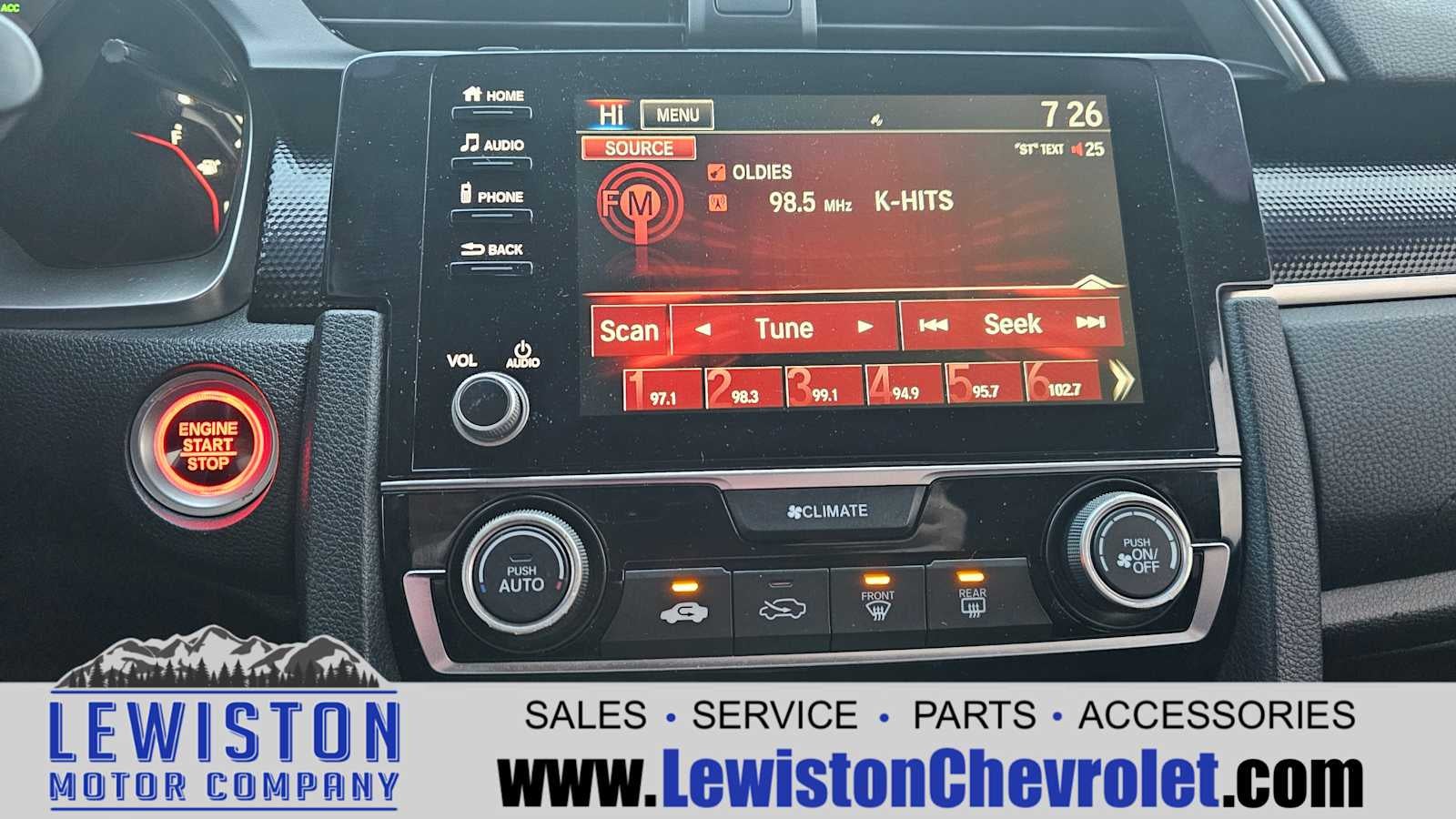 2020 Honda Civic Sedan Sport