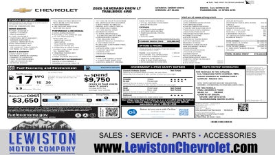 2026 Chevrolet Silverado 1500 LT Trail Boss