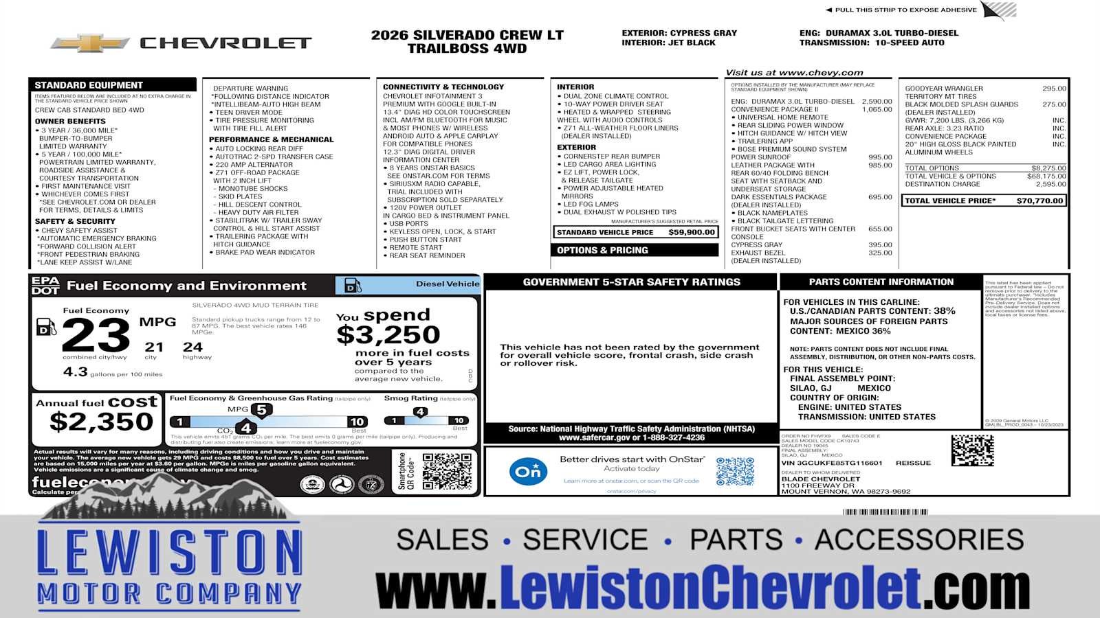 2026 Chevrolet Equinox RS