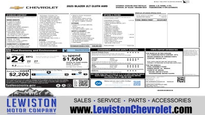 2025 Chevrolet Blazer 2LT