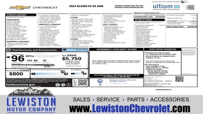 2024 Chevrolet Blazer EV RS