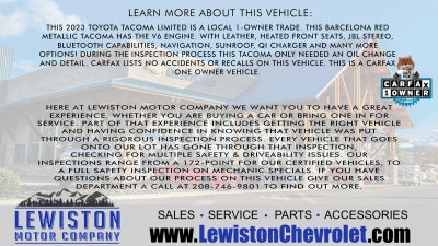 2023 Toyota Tacoma 4WD Limited