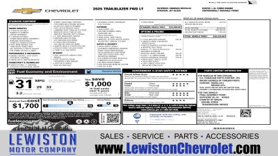 2025 Chevrolet Trailblazer LT