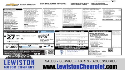 2025 Chevrolet Trailblazer ACTIV