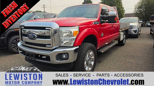 2013 Ford Super Duty F-350 SRW Platinum